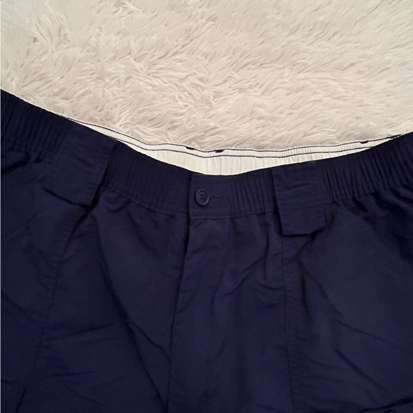 Aftco navy blue Original Fishing Shorts Size 40 (Pair 2) - Picture 7 of 15